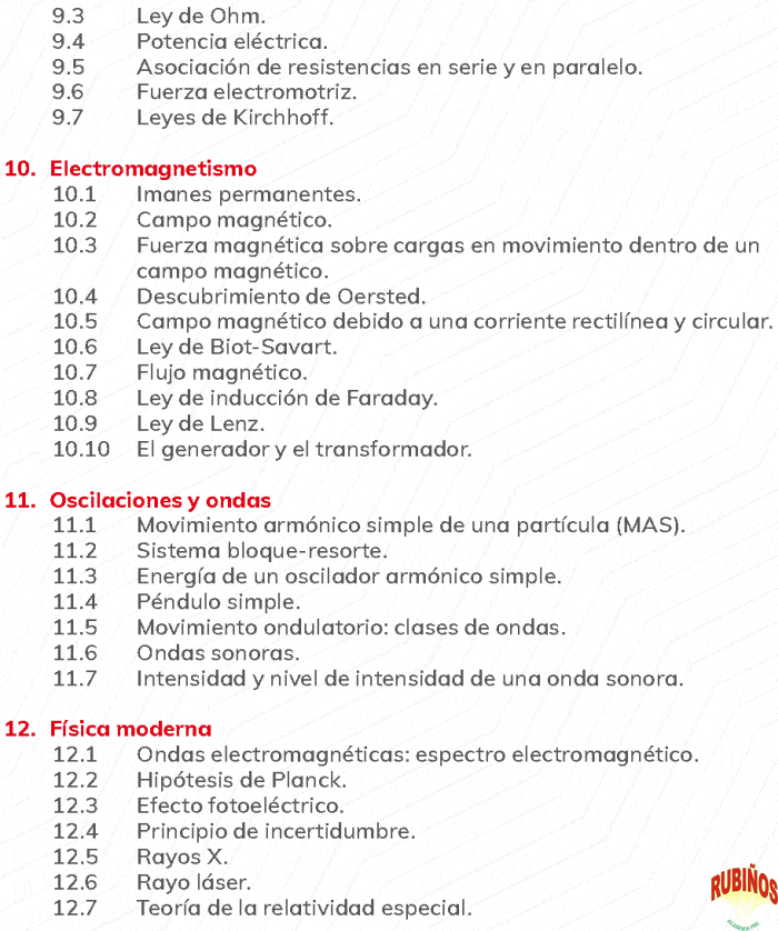 TEMARIO SAN MARCOS 2021 ADMISIÓN EXAMEN DECO INGRESO A LA UNIVERSIDAD