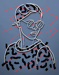 neon kolotusha vasya drawing retro illustrations witness graphic giphy lights drawings typography predomina ilustraciones inmortal tendencia chicas entre labels artwork