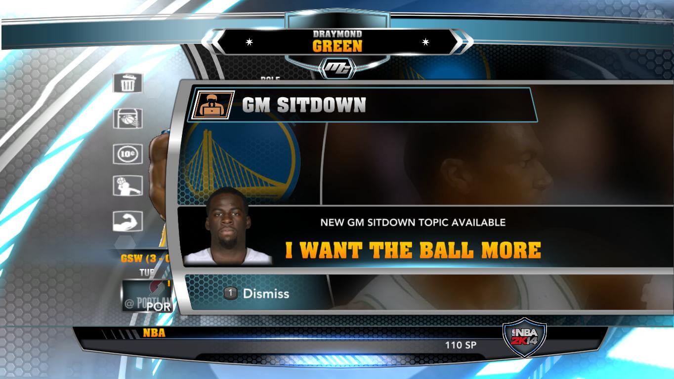 NBA 2k14 MyCareer Mod : Draymond Green - hoopsvilla