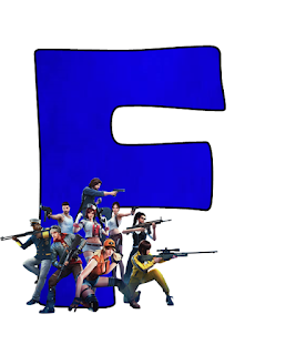 Kits imprimibles gratis : Abecedario free fire