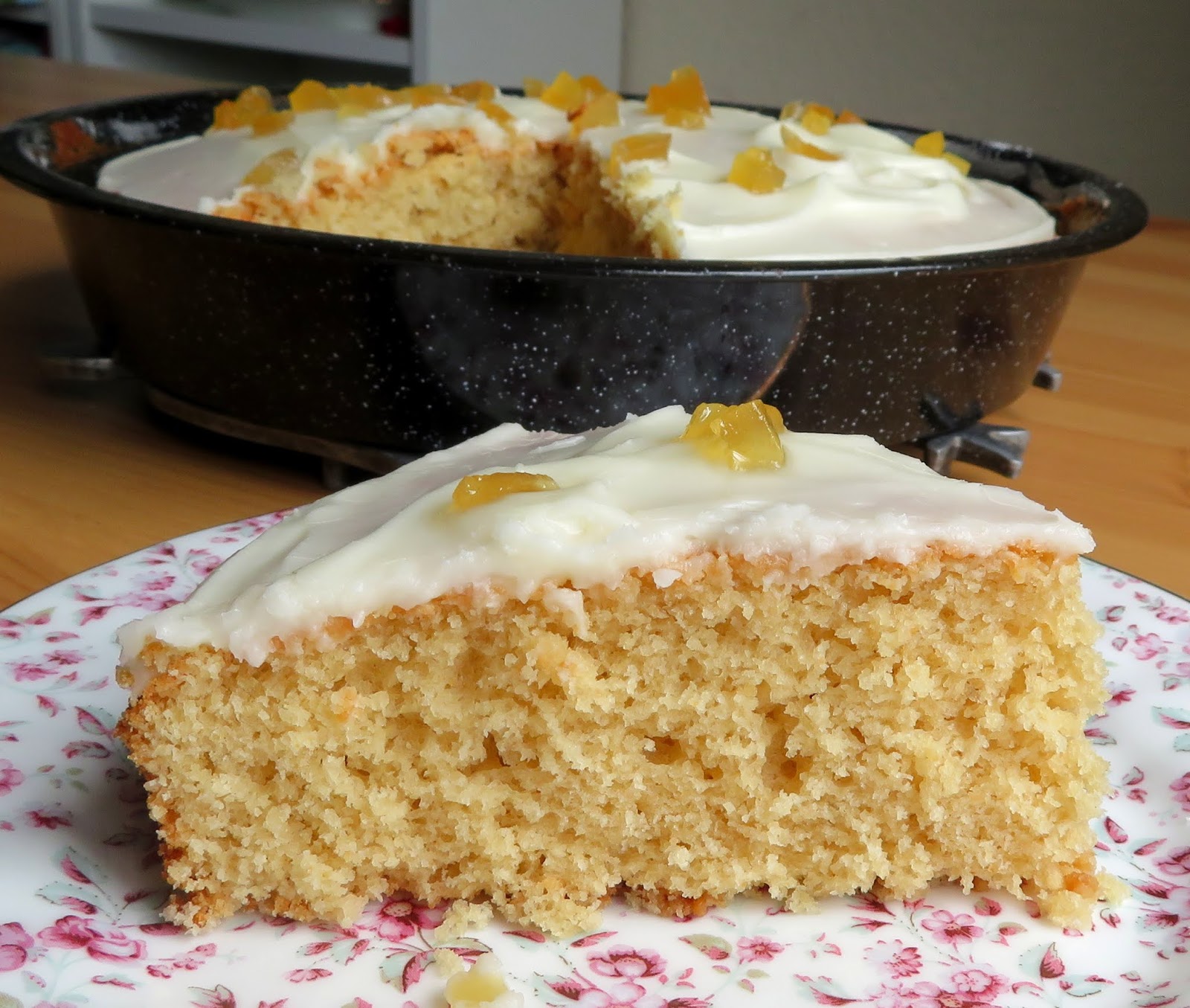 Lemon & Ginger Snack Cake The English Kitchen