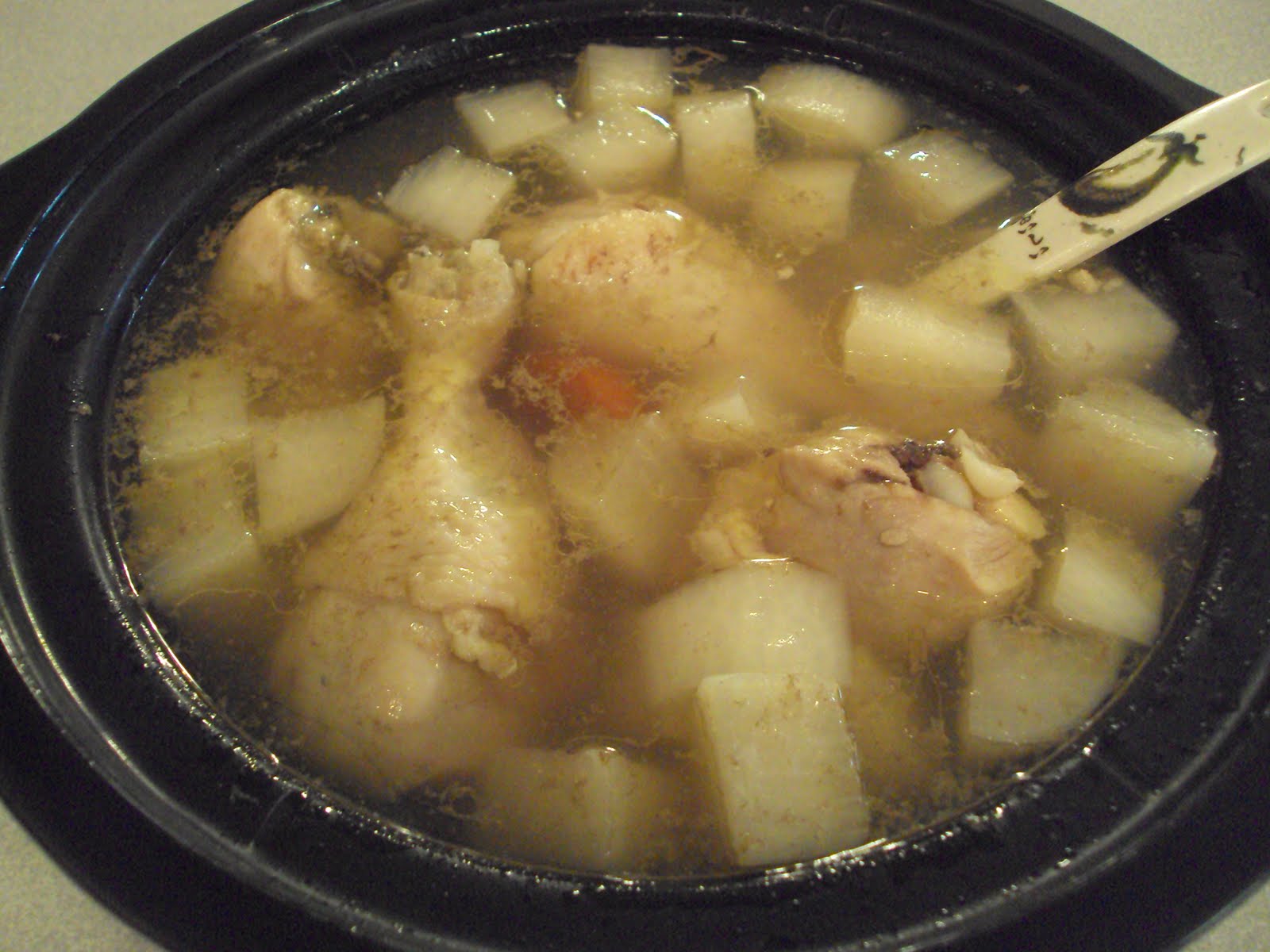 DAIKON CHICKEN SOUP