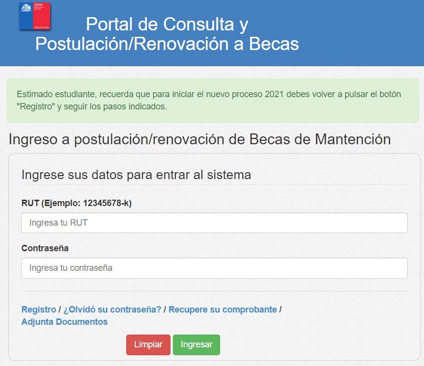 ORFILIA CASTRO BECAS JUNAEB 2021 ¿Cómo solicitar o renovar estos