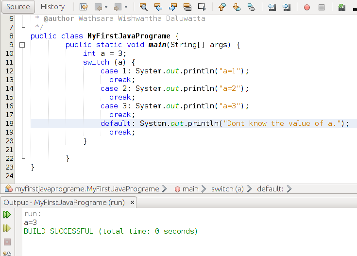 Java if,if/else.Ternary and switch statements - Neuroon Networks