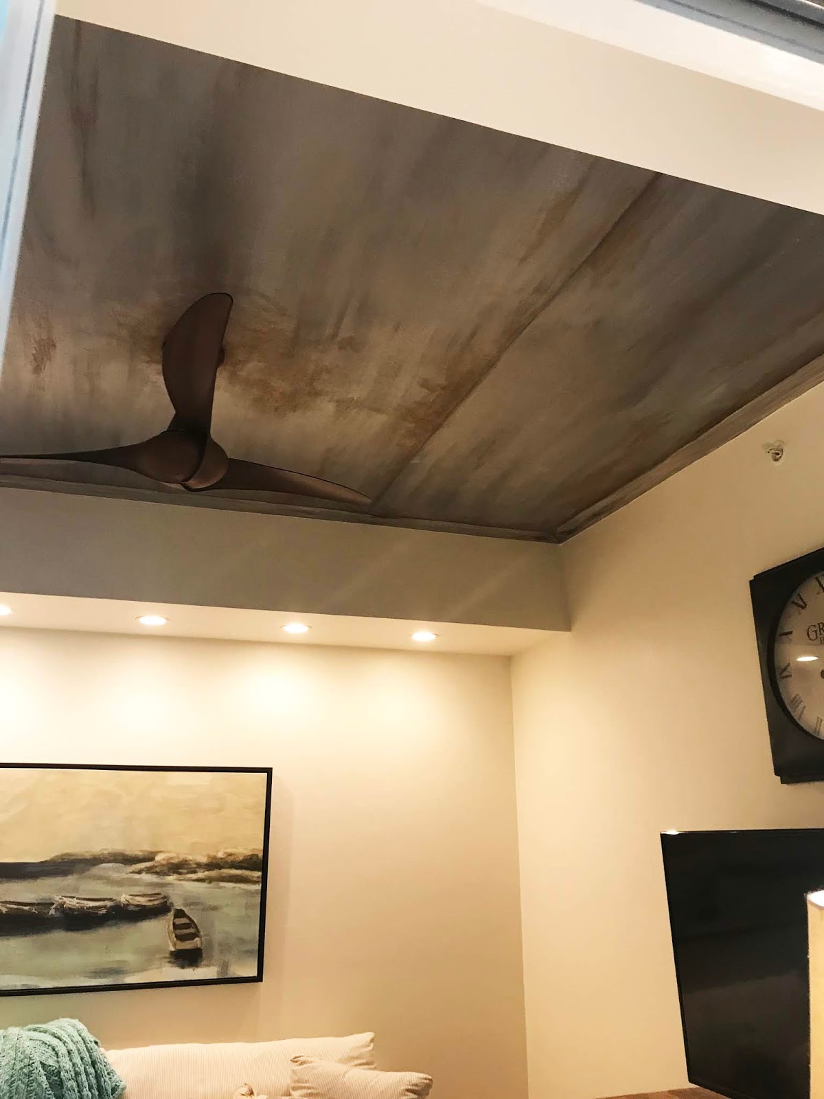 Swan Studios Mural And Faux Finish Adventures Tin Roof Rusted