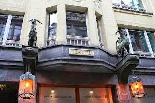 "Zwei Reiter" in der Nikolaistraße "Zwei Reiter" in der Nikolaistraße