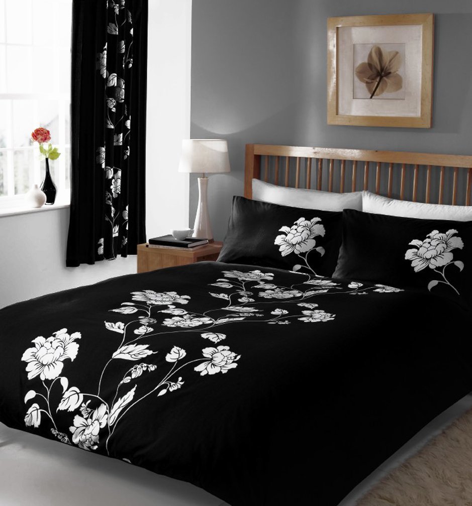 bed covers black and white Mattresses