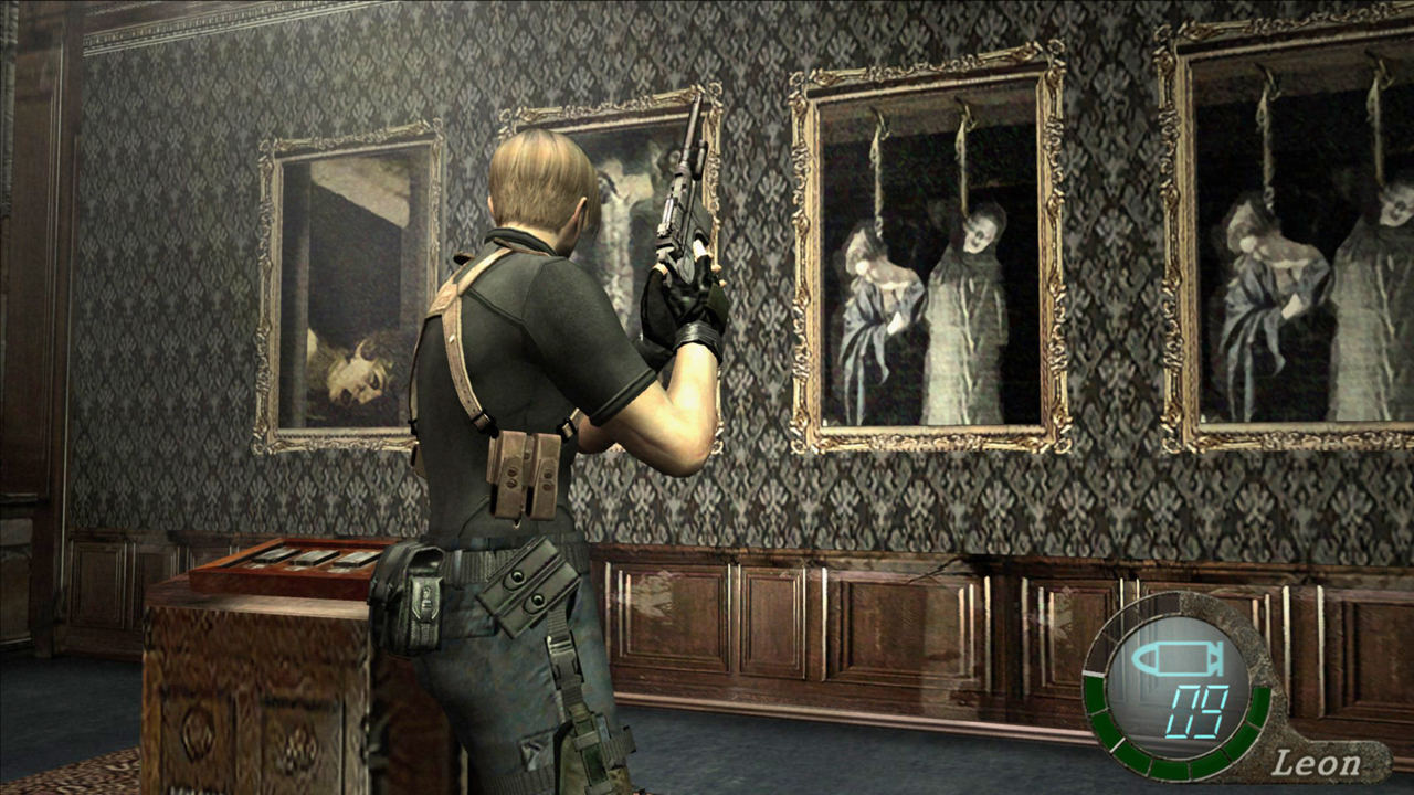 Part of this painting is in the Gallery of the Salazar castle, in Resident Evil...