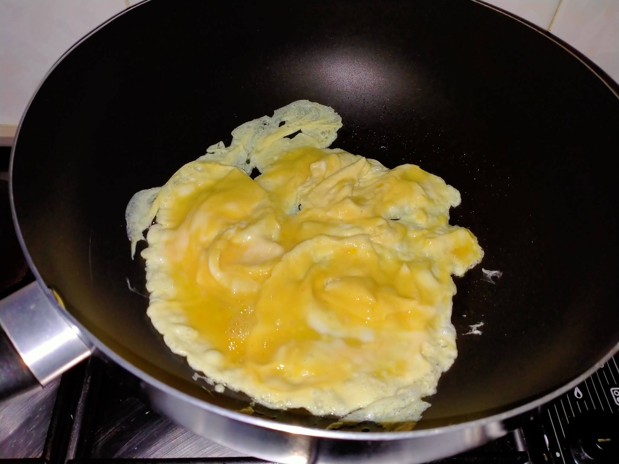 Cooking Pleasure STIR FRY CABBAGE WITH EGG OMELETTE