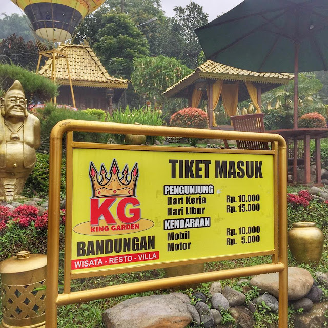 Tiket Masuk Dan Lokasi Wisata Baru King Garden Bandungan ...