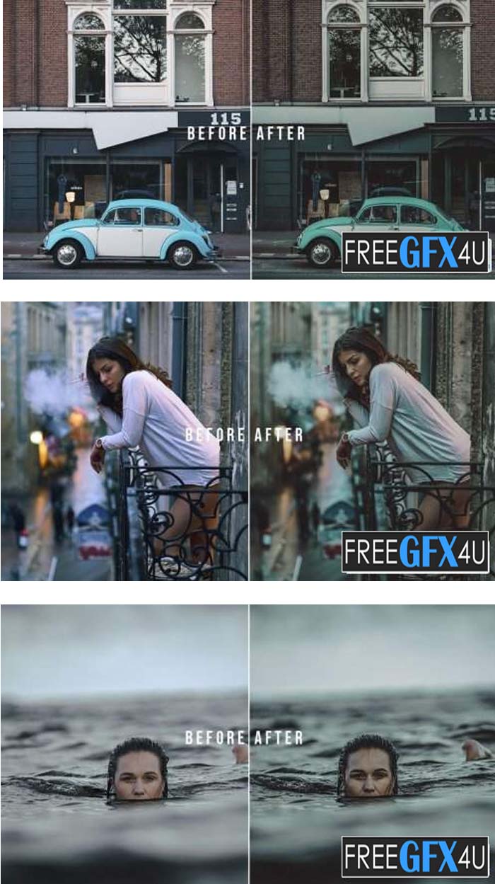 Cinematic Lightroom Presets