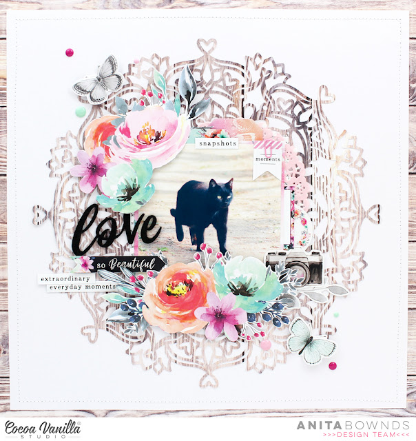 Love layout | Unforgettable Collection | Anita Bownds