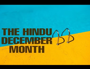 THE HINDU DECEMBER MONTH 2019