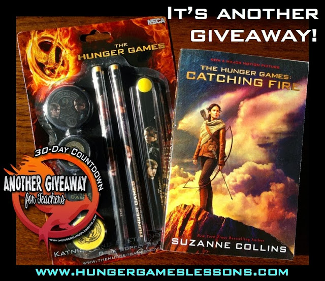 Mrs. Orman's Classroom Catching Fire Novel & Desk Set Giveaway