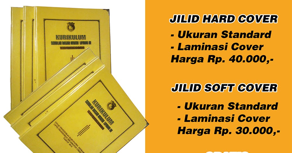 Harga Jilid Hard Cover