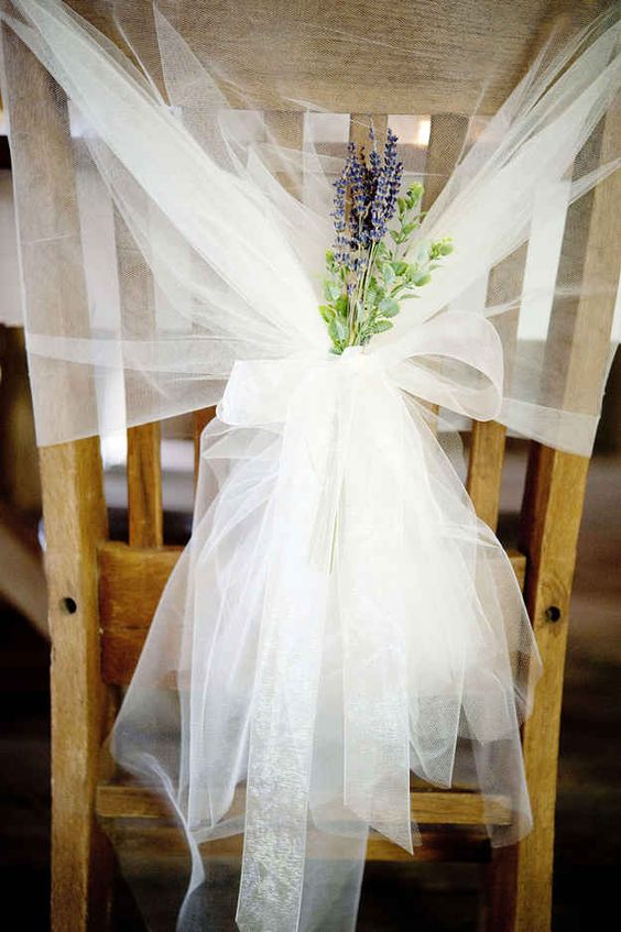 Decorating with Tulle for Wedding Receptions - Wedding, Dresses and