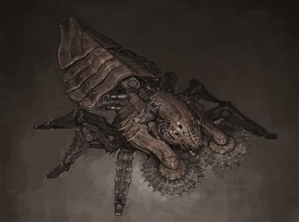 Ariel Perez artstation arte ilustrações fantasia ficção científica sombria soldados guerra