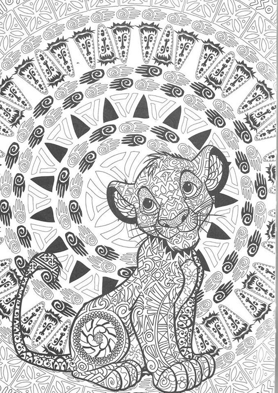 DISNEY MANDALAS para colorear imprimir gratis ~ Para imprimir...Gratis