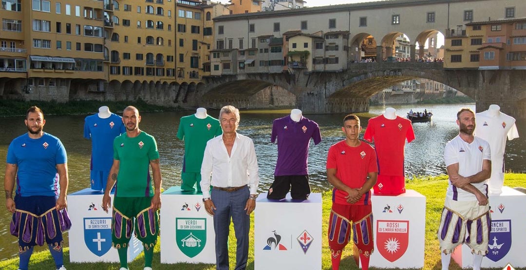5 Player Kits - ACF Fiorentina 18-19 Home + 4 Away Kits Released Footy Headlines