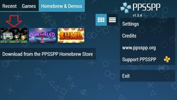 تشغيل العاب  بلاي ستيشن PSP على اندرويد