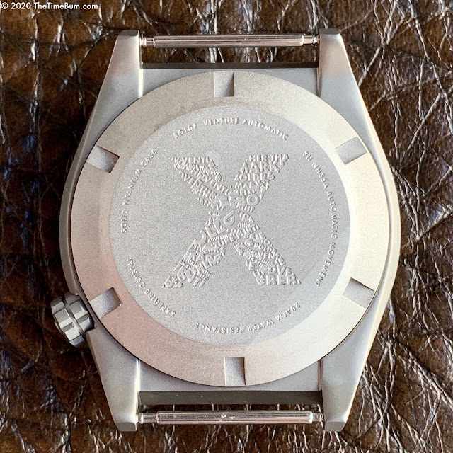 BOLDR Venture Automatic Sand Storm case back