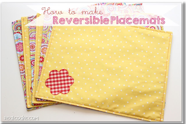 How to Make Placemats from realcoake.com