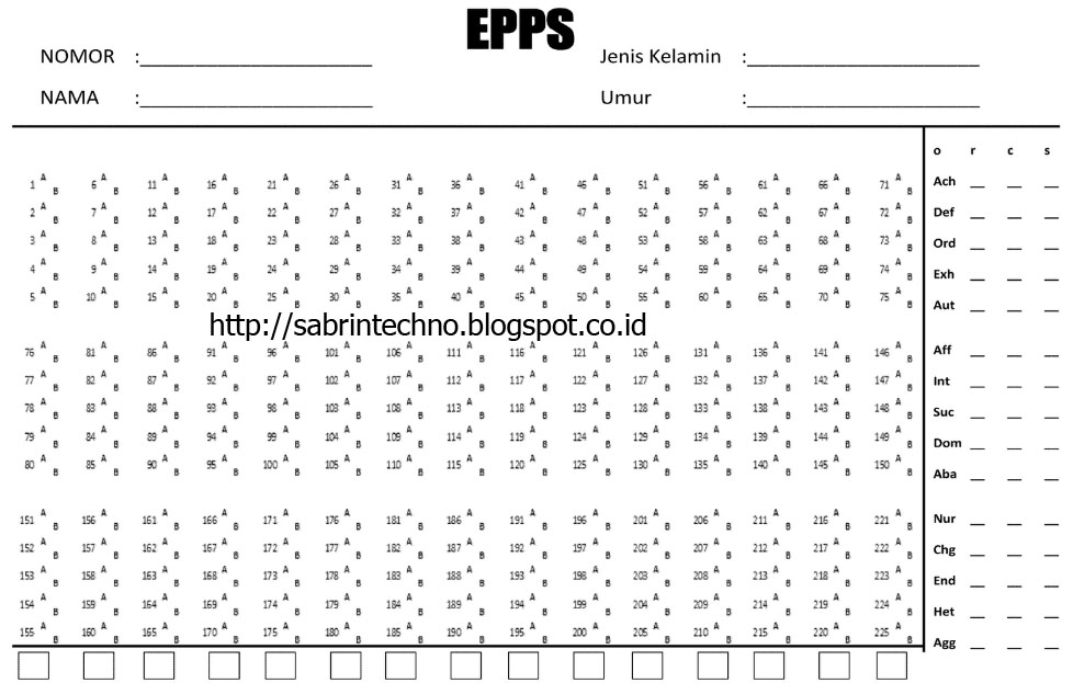Contoh Soal Psikotes Epps Pdf Kumpulan Materi Pelajaran Dan Contoh Soal 4