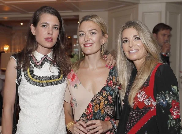 Charlotte Casiraghi, Marta Ortega and Edwina Tops-Alexander attended the 2017 Longines Global Champions tour closing party