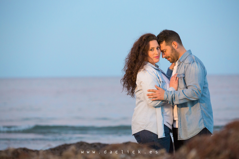 pareja playa 