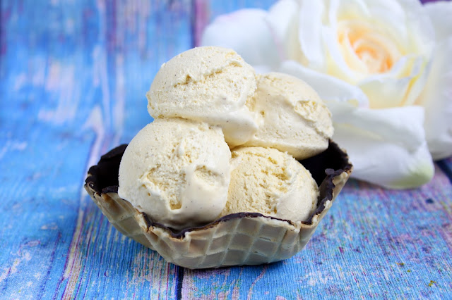 Rezepte mit Herz: Vanille Eis ♡ unser Liebstes