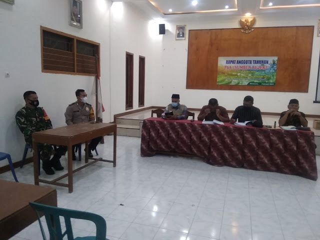 Babinsa Kliwonan Hadiri Laporan Pertangggung jawaban P3A Sumber Rejeki