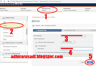  BRIVA merupakan kependekan dari BRI Virtual Account Cara Pembayaran Menggunakan BRIVA
