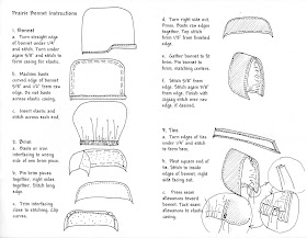 Little House Club Online: Instructions to make your own bonnet