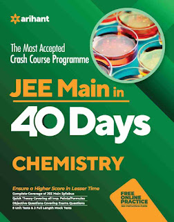 ARIHANT: 40 Days Crash Course For JEE CHEMISTRY PDF JB