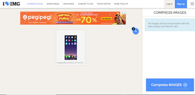 cara kompres ukuran foto online