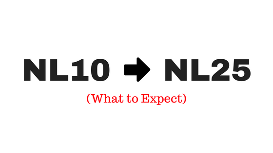Pasar de NL10 a NL25: qué esperar Pasando de NL10 a NL25