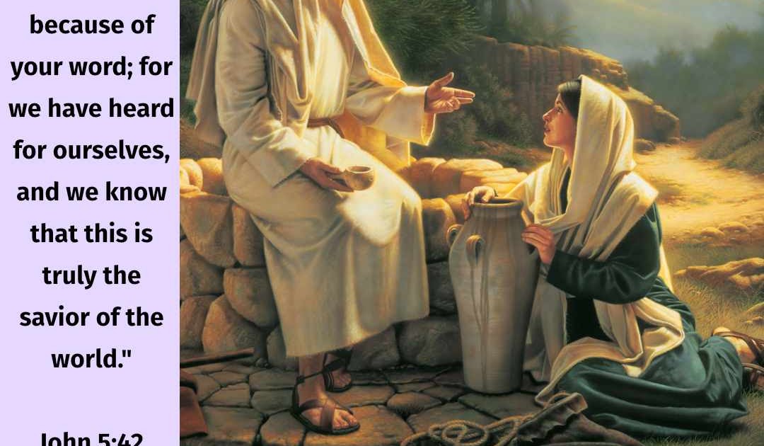 DAILY MASS REFLECTIONS SUNDAY THIRD WEEK OF LENT