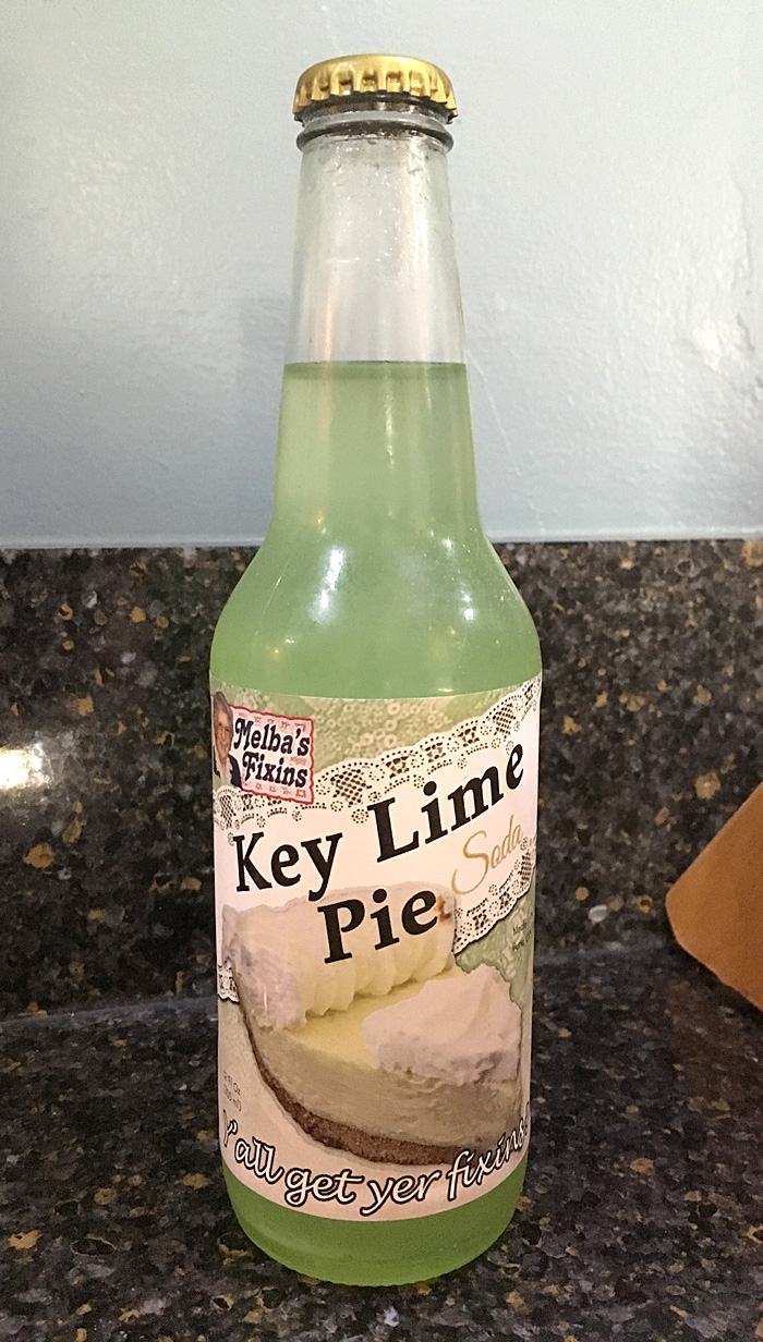 Steve's Root Beer Journal Melba's Fixins Key Lime Pie Soda