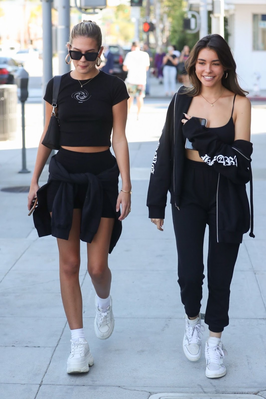 Madison Beer and Isabella Jones – Croft Alley in Beverly Hills 10/21/2019