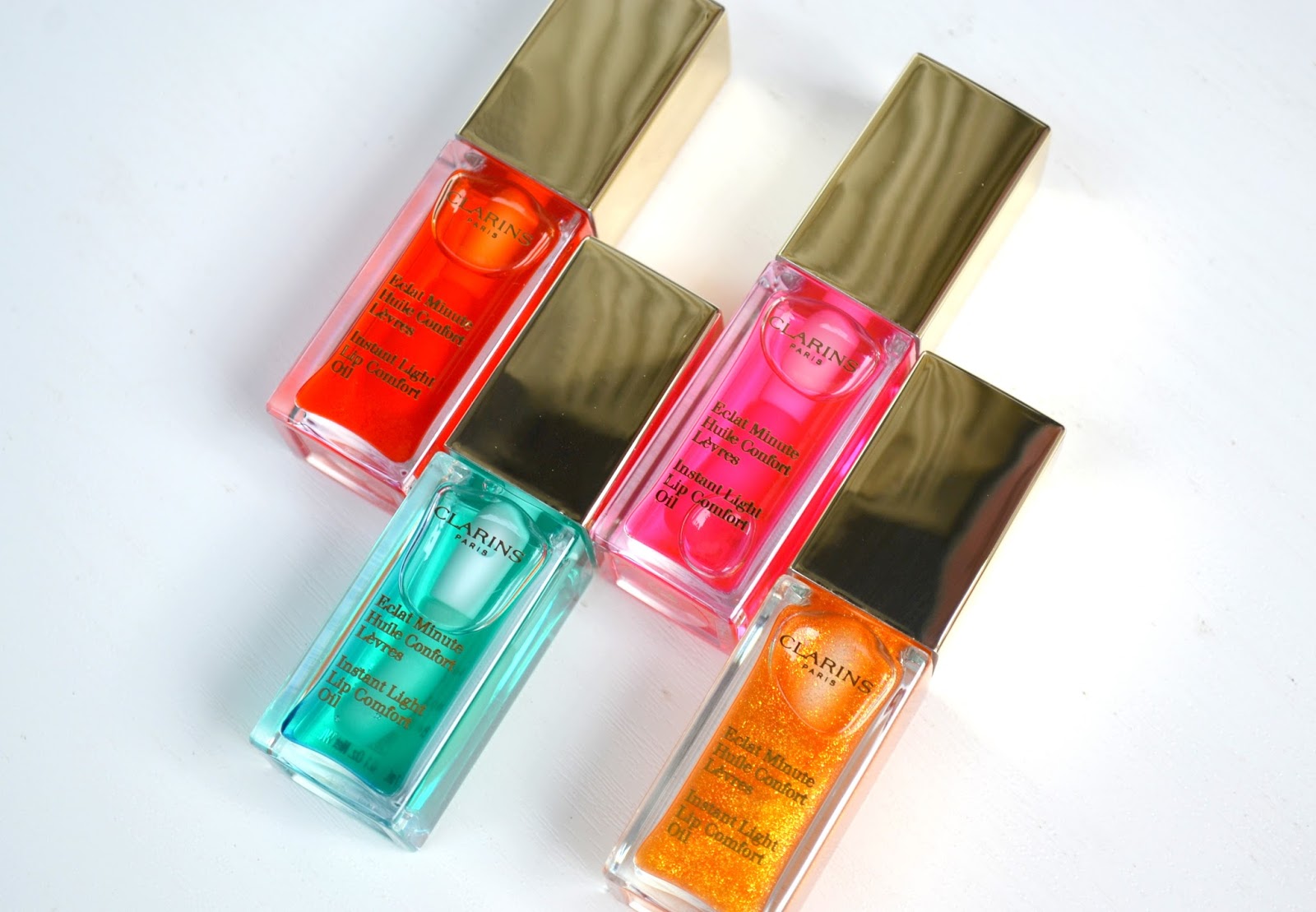 BEAUTY | New Shades of the Clarins Instant Light Lip Oils! Proof | beauty, nail art and lifestyle blog