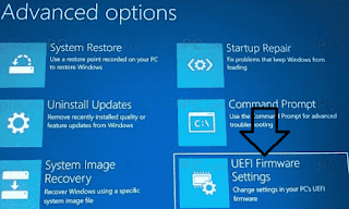 Cara Menampilkan Pengaturan BIOS & UEFI di Windows 10