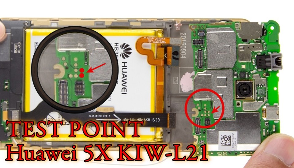 HUAWEI 5X KIWL21 TEST POINT Tembel Panci