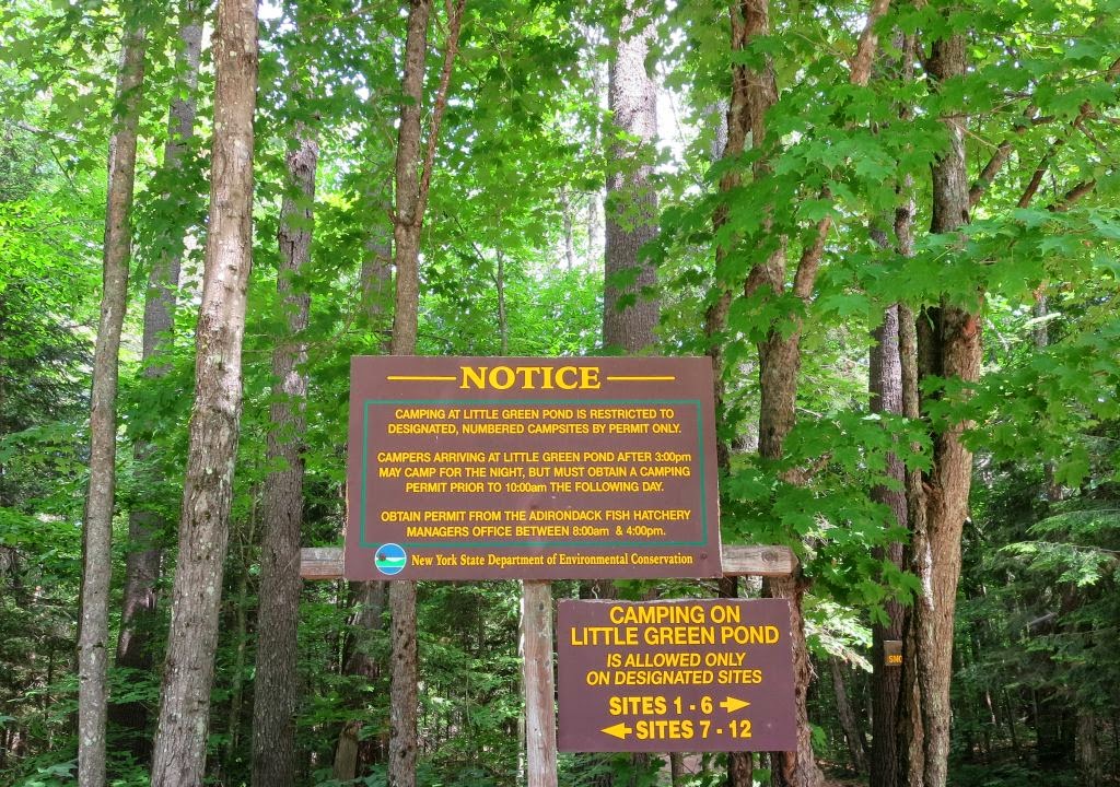 Windswept Adventure Little Clear Pond And Little Green Pond