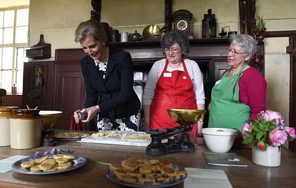 The Countess of Wessex visits Cogges Manor Farm open a school for autistic children