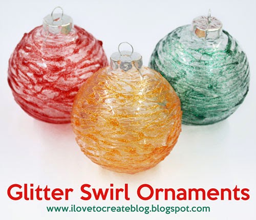 Glitter Swirl Glass Ornaments Diy Ilovetocreate - Diy Glass Ornaments With Pictures Glitter Swirl Glass Ornaments Diy Ilovetocreate - Diy Glass Ornaments With Pictures