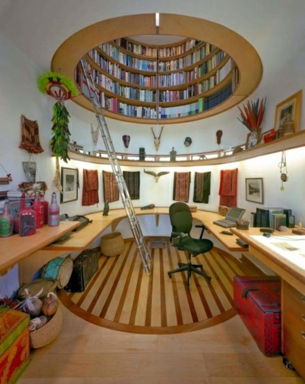 Practical bookcase for home