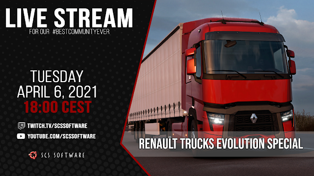 خبر : کامیون جدید رنو T و T High مدل Evolution برای یوروتراک 2 منتشر شد