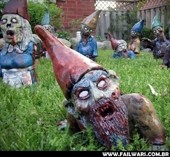 Beatiful Dead: Os zumbis invadem nossos jardins!!