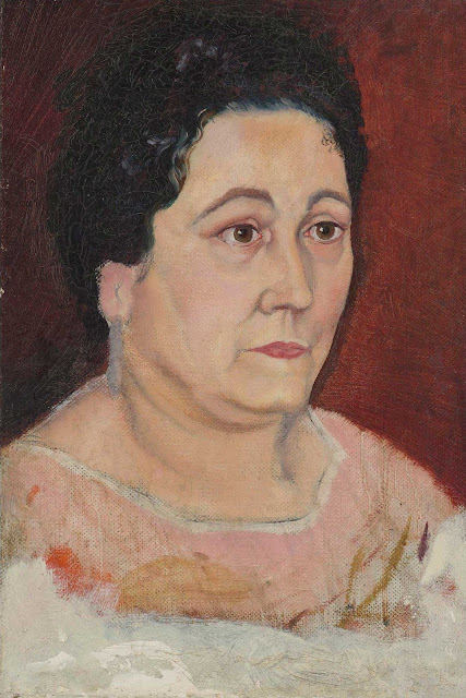 Сальвадор Дали - Портрет матери художника доньи Фелипы Доменики де Дали. 1920