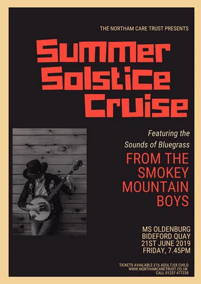 Summer Solstice Cruise in aid of the Northam Care Trust on the MS Oldenburg Friday 21st June